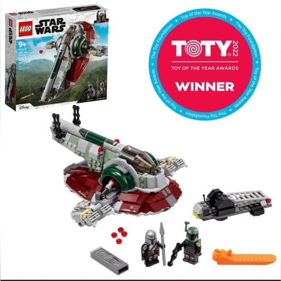 LEGO Star Wars Boba Fett Starship 75312 Building Toy - Mandalorian - Picture 3 of 4
